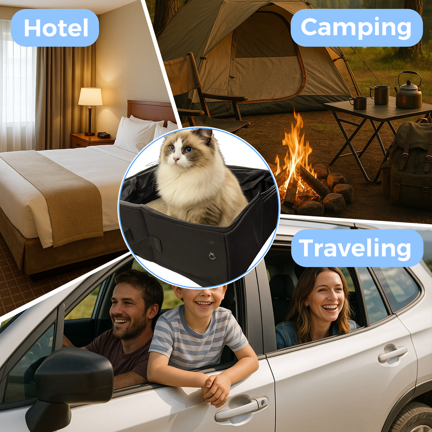 Motion Activated Flapping Owl Cat Toy