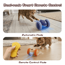 Interactive Moving Mouse Cat Toy with LED Lights – Rechargeable Automatic Toy