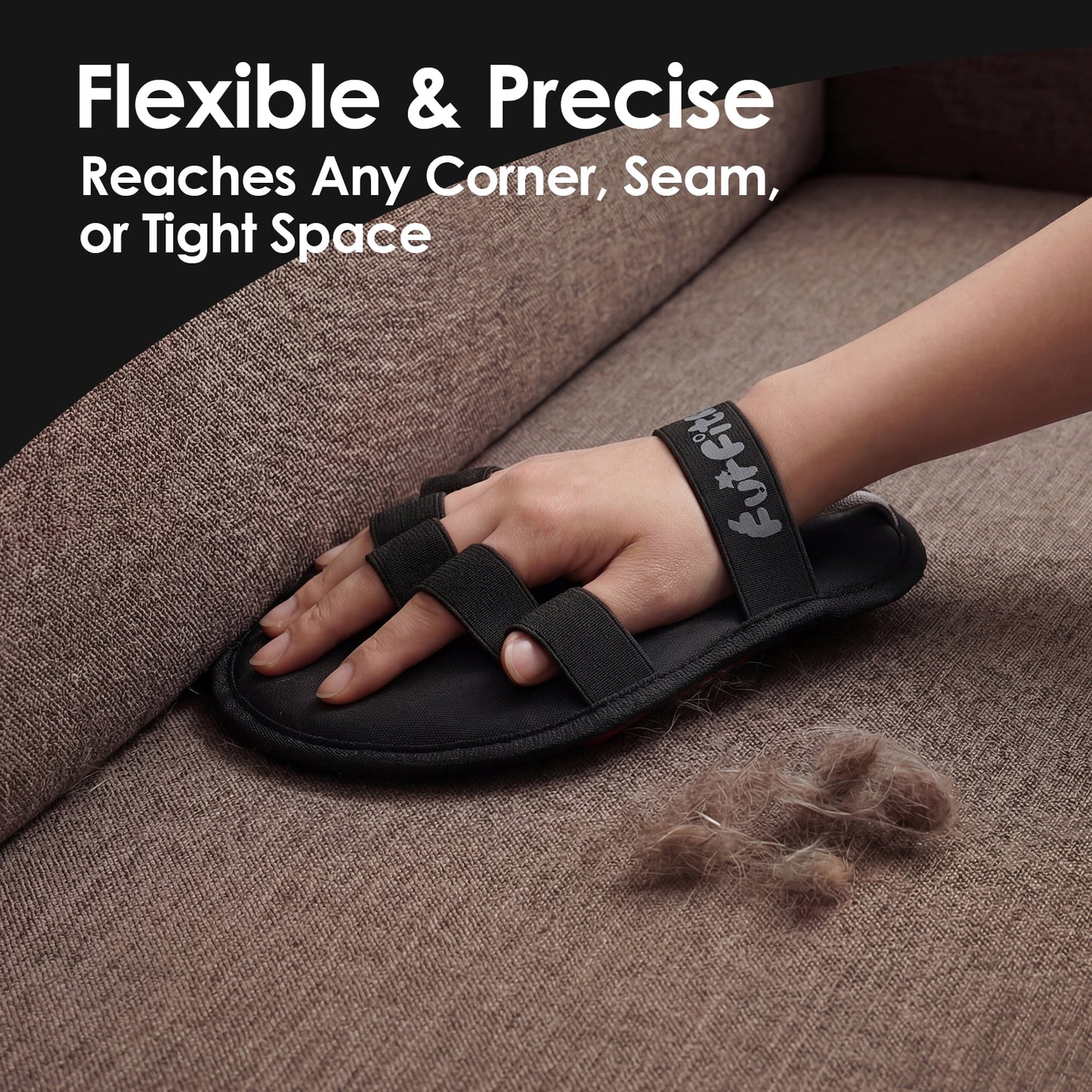 Pet Hair Removal Glove for Cats & Dogs – Reusable Grooming Mitt for Furniture & Carpet