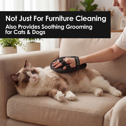 Pet Hair Removal Glove for Cats & Dogs – Reusable Grooming Mitt for Furniture & Carpet