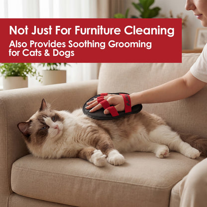 Pet Hair Removal Glove for Cats & Dogs – Reusable Grooming Mitt for Furniture & Carpet