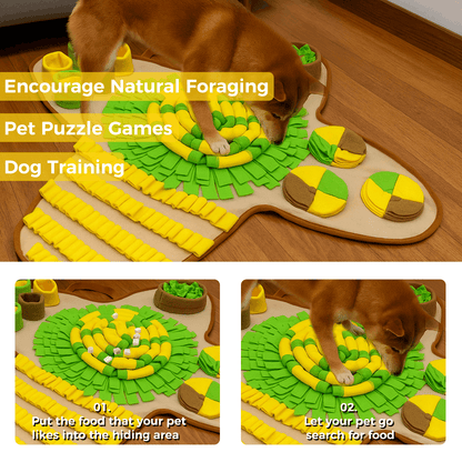 Interactive Snuffle Mat for Dogs – Slow Feeding & Enrichment Toy for Small & Large Dogs