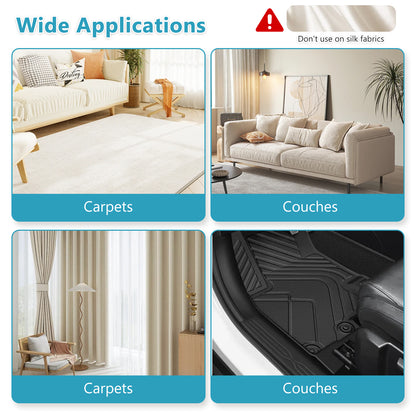 54" Long Handle Pet Hair Remover Rake for Carpet & Couch