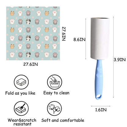 Calming Cat Wrap for Nail Trimming & Grooming - Anti-Scratch (6-14 lbs)