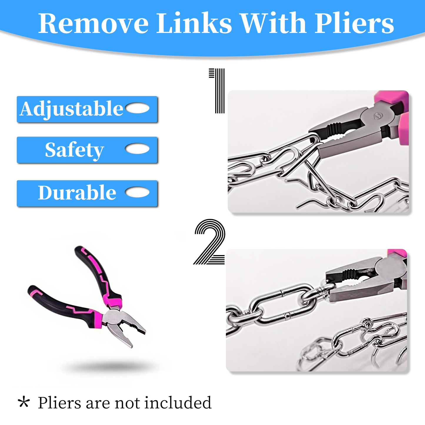 Stainless Steel Prong Training Collar with Rubber Tips & Quick Release